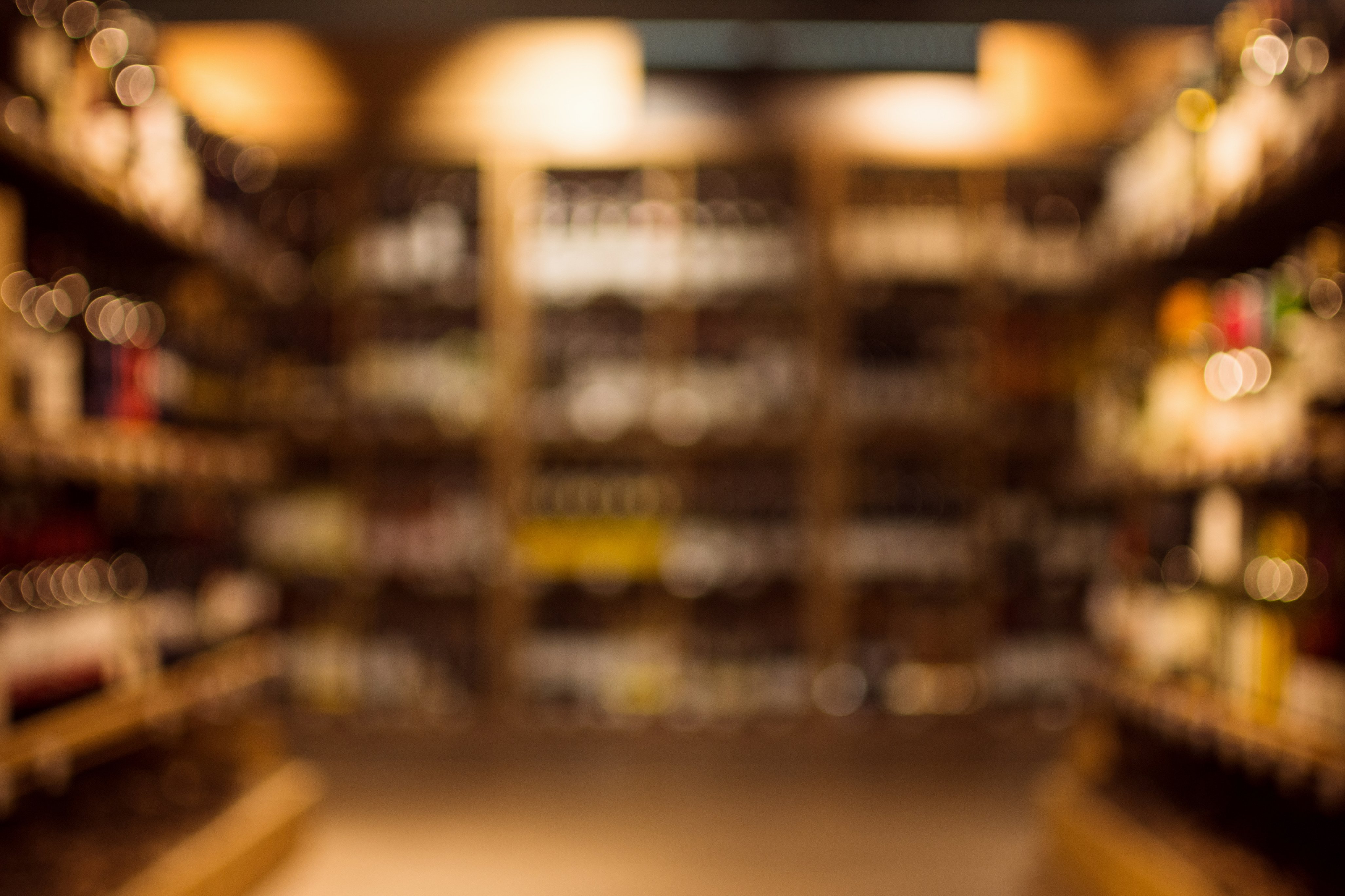 beverages in drink store